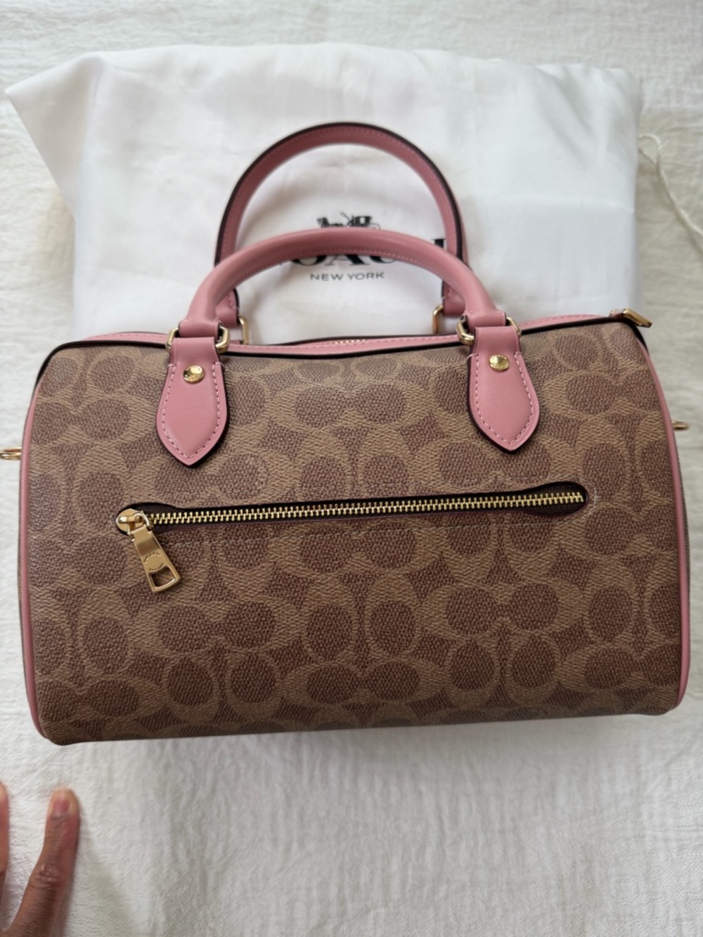 Coach Rowan Satchel Signature Canvas - Picture 5 of 16